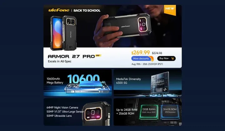 ulefone armor 27 pro 2