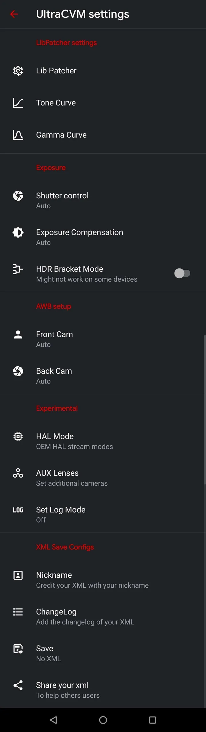ultracvm features