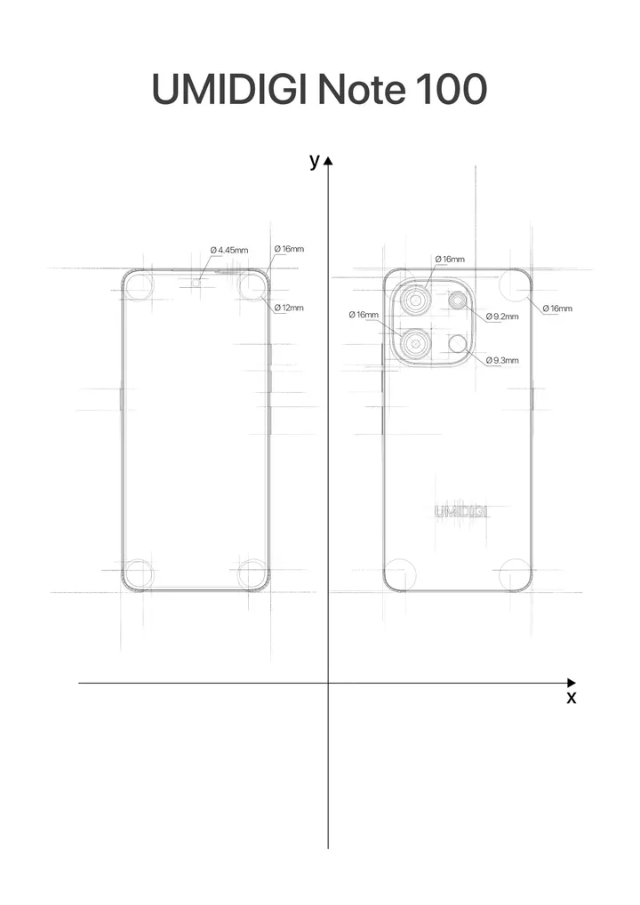 umidigi note 100 sketch