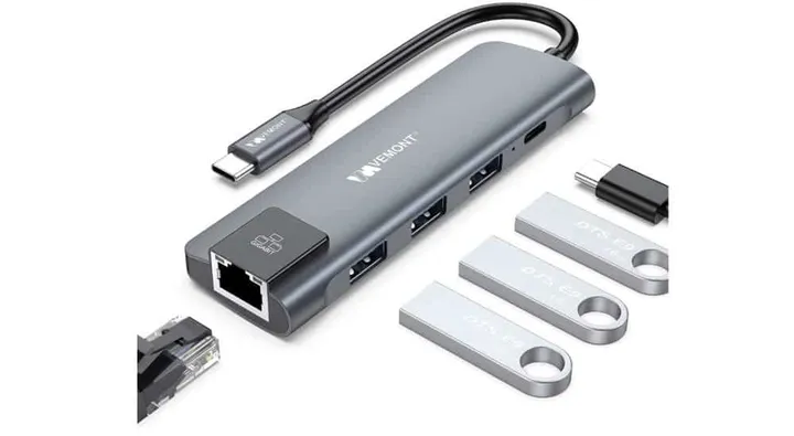 vemont 5 in 1 usb c hub