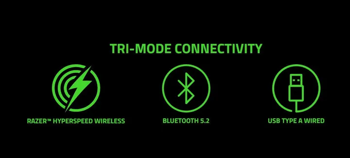 versatile connectivity options of blackshark v2 hyperspeed