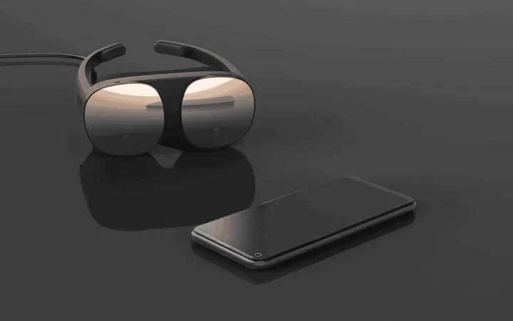vive flow and smartphone