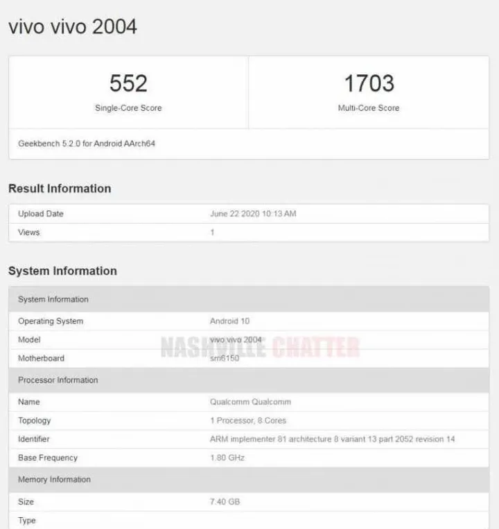 vivo v19sds