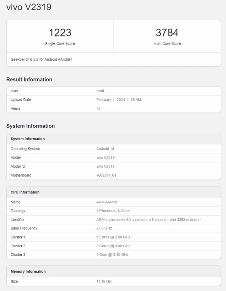 vivo v30 pro geekbench 796x1024 1