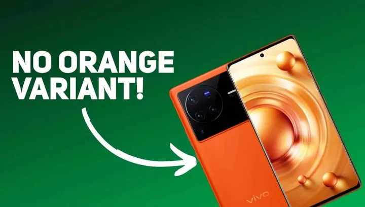 vivo x80 series orange color variant