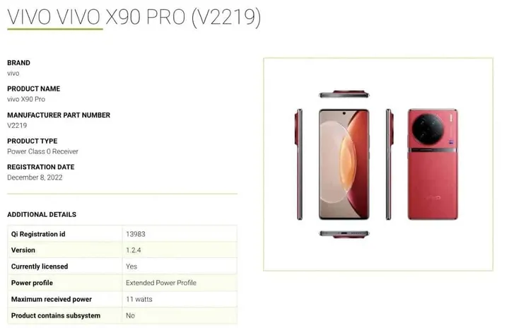 vivo x90 pro wireless