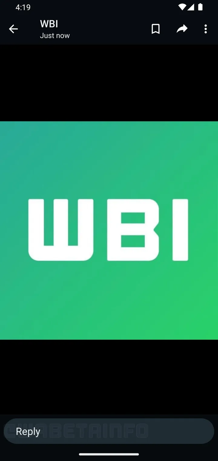 wa reply bar feature android