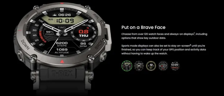 watch faces t rex ultra