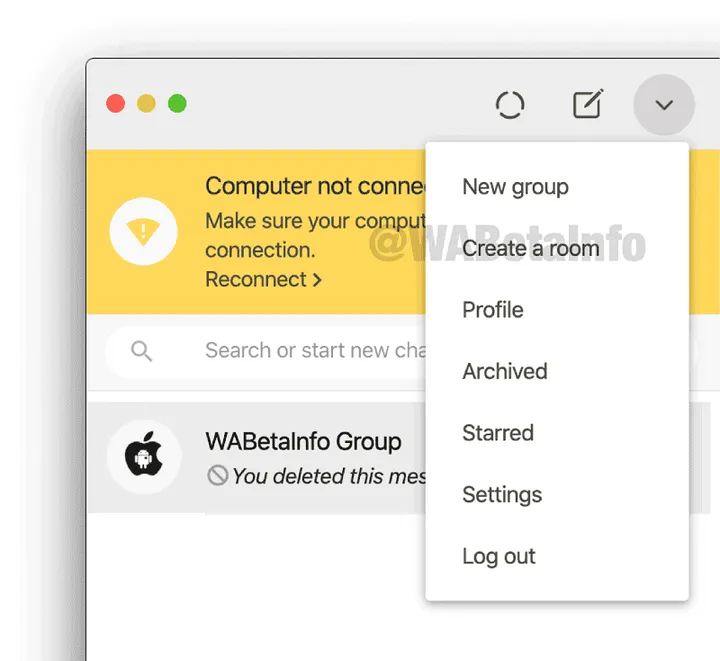 waweb createaroom