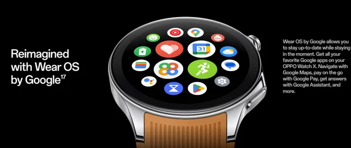wear os oppo watch x