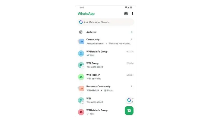whatsapp grup sohbet ikonlari