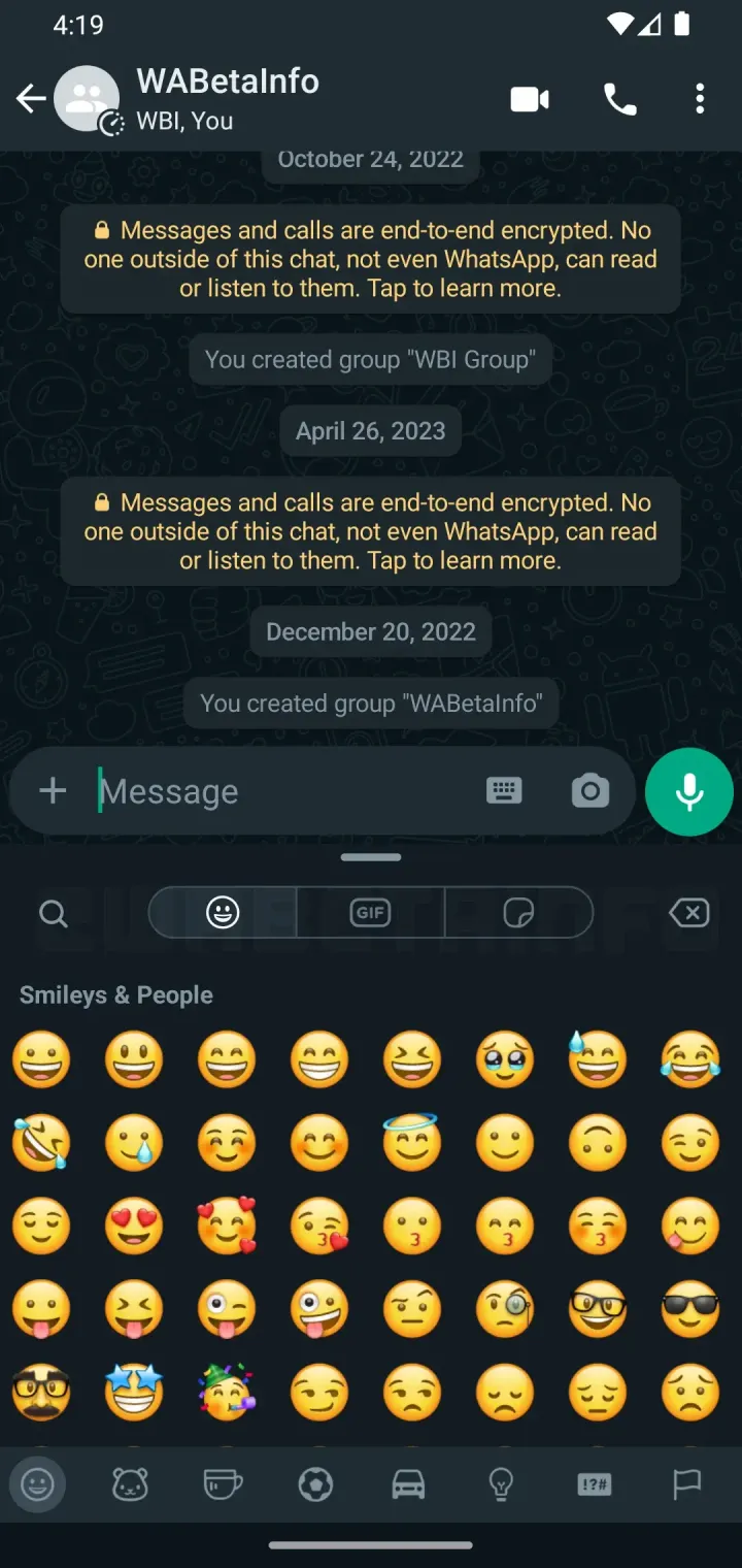 whatsapp keyboard update2
