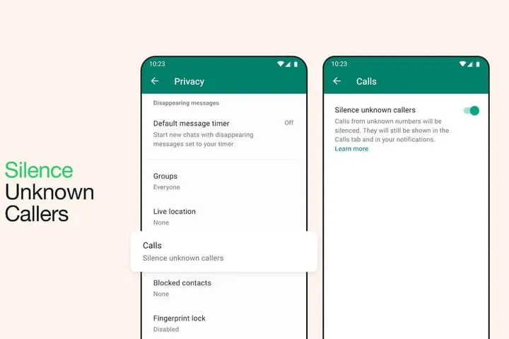 whatsapp mute unwanted calss