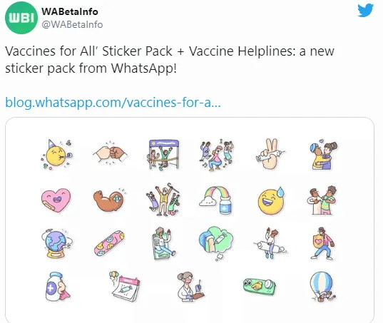 whatsapp vaccine