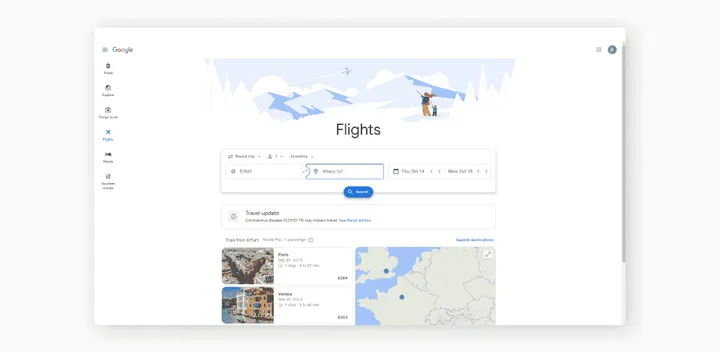 when purchasing flights