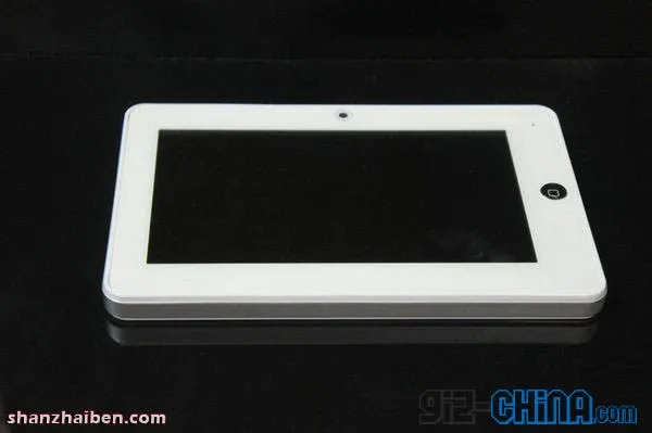 white android iphone 4 style tablet