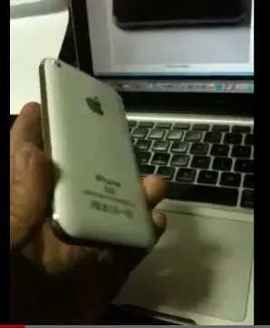 white iphone 5 knock off video