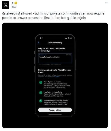 x admins