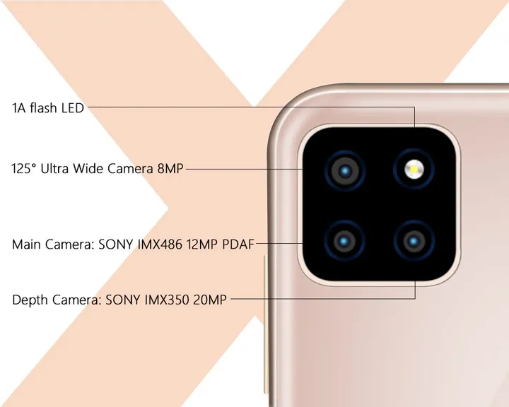 x20 pro camera