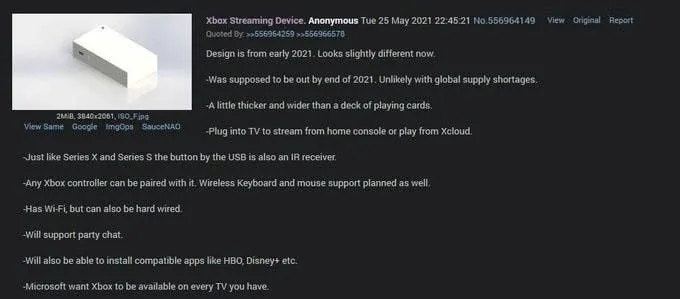 xbox streamingbox