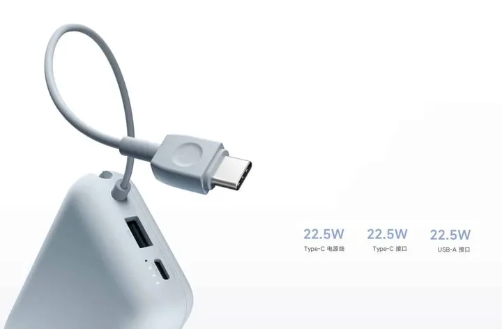 xiaomi 10000mah pocket edition charging ports