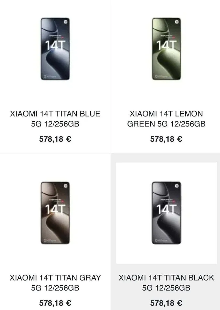 xiaomi 14t series prices 2