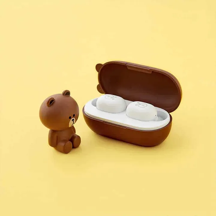 xiaomi line friends tws waterproof earphone wireless bluetooth 5 0 earphone mini earbuds with mic chargingjpg q50 1