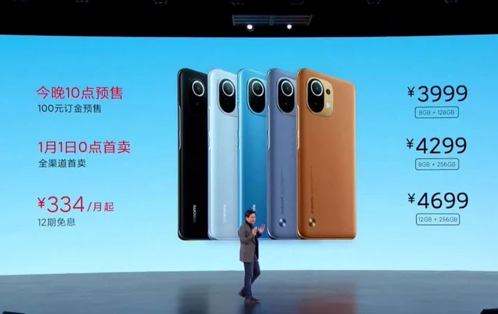 xiaomi mi 11 official