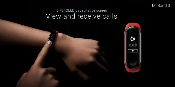 xiaomi mi band 3 1
