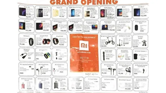 xiaomi mi store in the philippines j