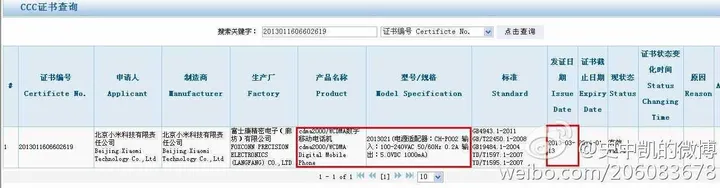 xiaomi mi2a china telecom network license