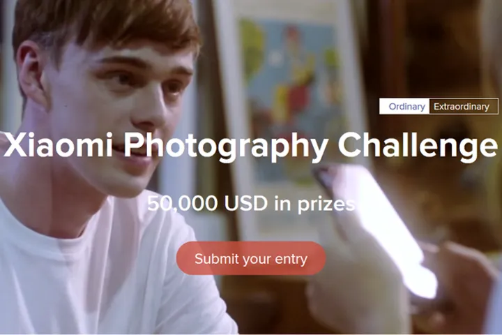 xiaomi photographic challenge to award four first prize winners 10000 usd eachjpg