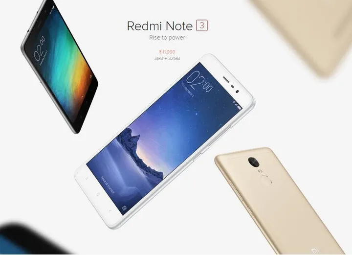 xiaomi redmi note 3