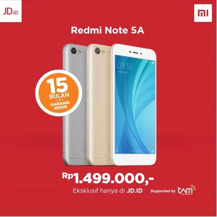 xiaomi redmi note 5a