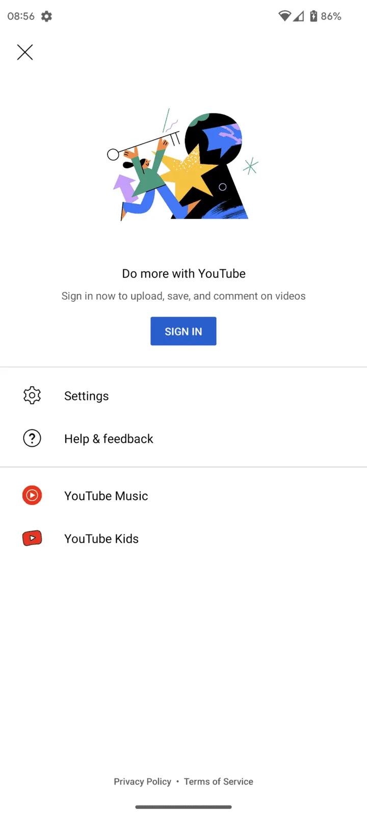 youtube alternative revanced login