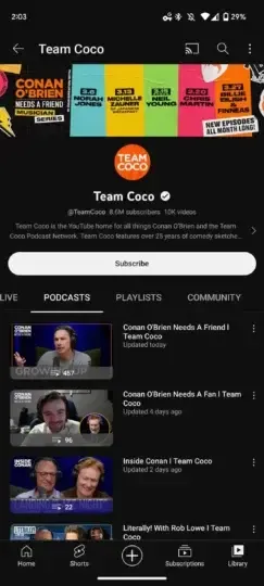 youtube channel podcasts tab 1 243x540 1