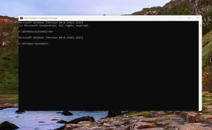 cmd ver e1694794095588