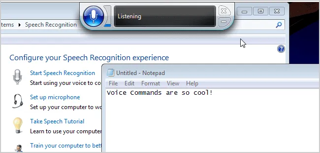 voice recognitio
