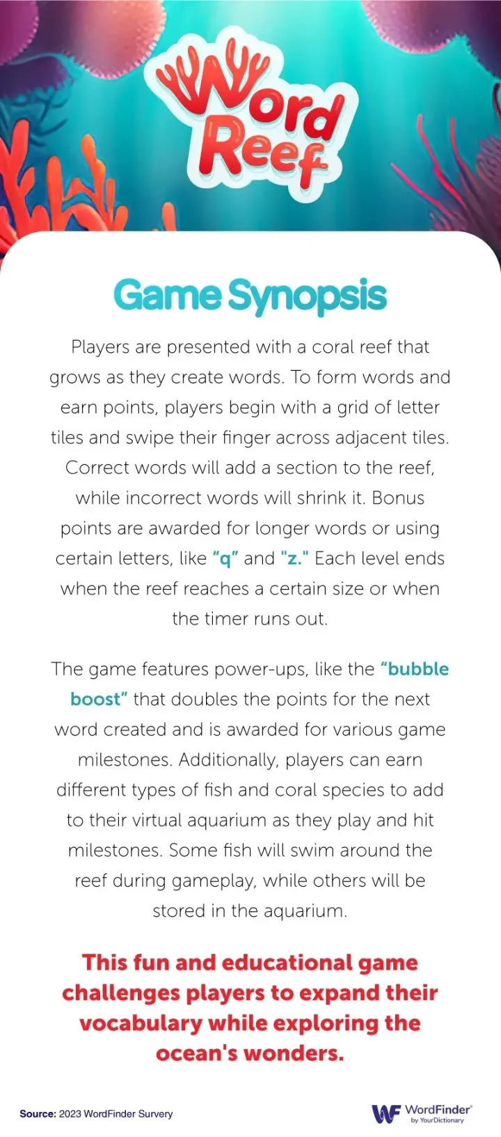 word reef descriptionbase