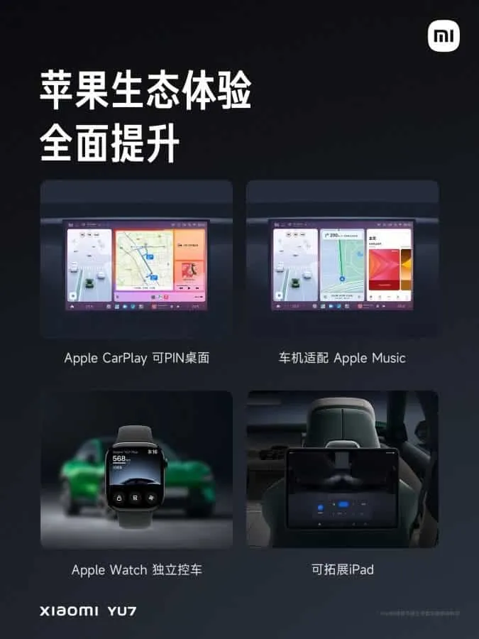 Xiaomi Apple CarPlay