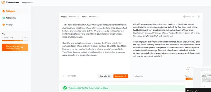 Tenorshare AI Bypass