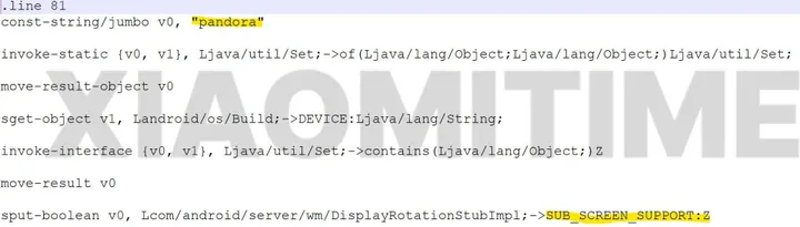 pandora subscreen second display