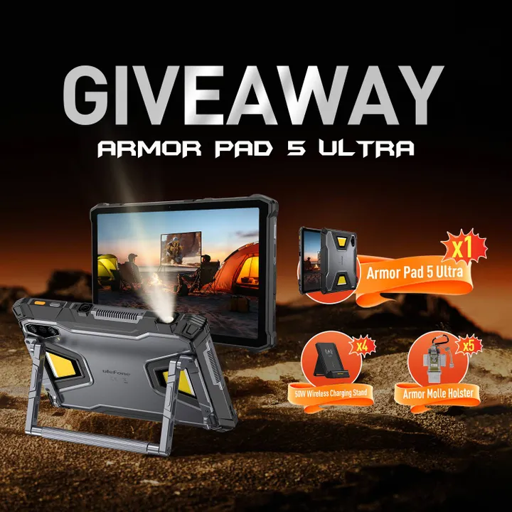 Ulefone Armor Pad 5 Ultra Giveaway