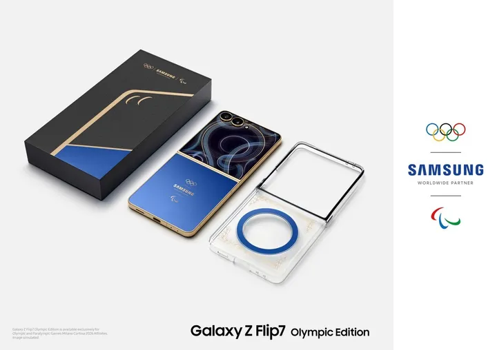 Galaxy Z Flip7 Olympic Edition