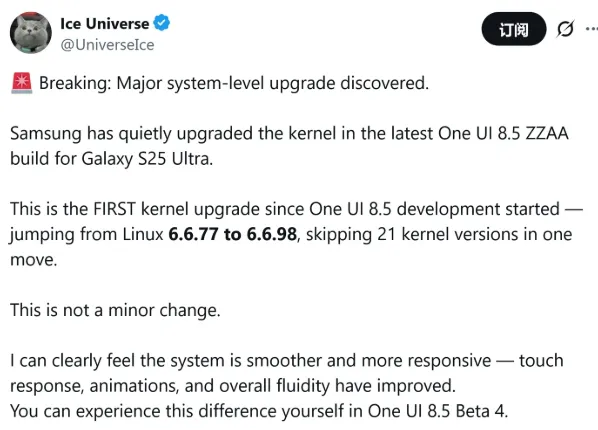 Samsung Update a