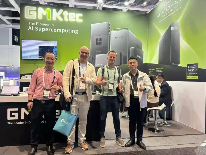 GMKtec booth at IFA