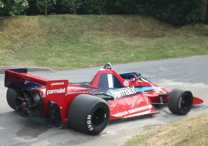 2001 goodwood festival of speed brabham bt46b fan car
