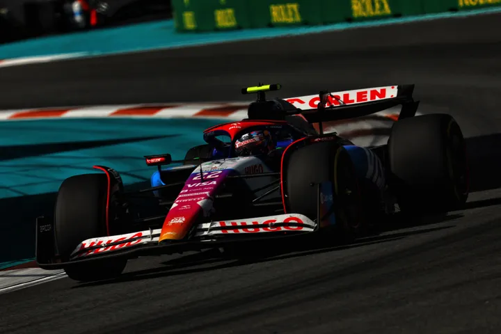 VCARB tijdens de Grand Prix van Miami 2024