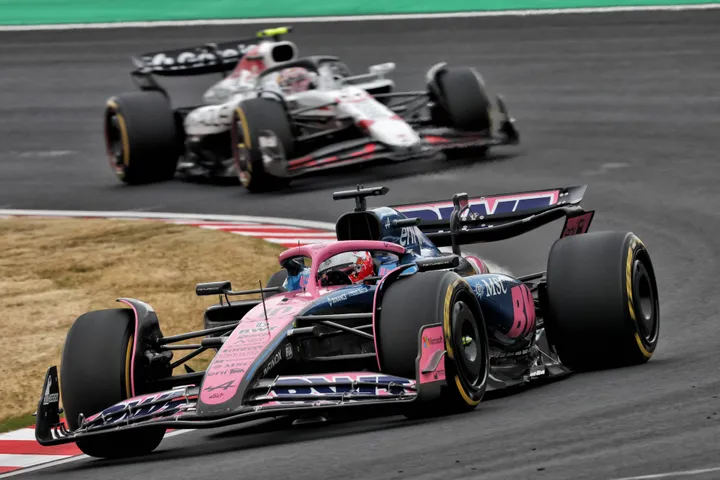 Pierre Gasly during the Japanese Grand Prix
