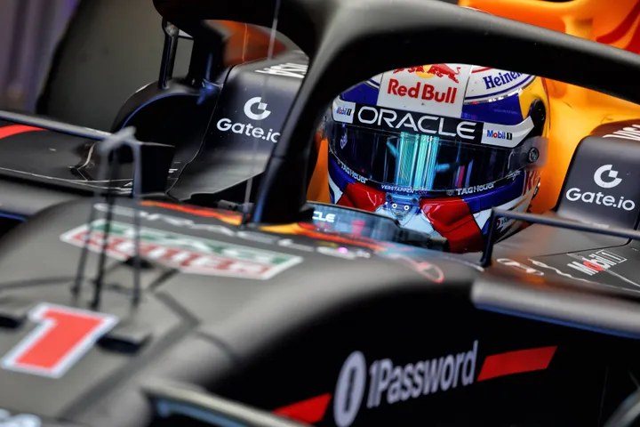 Max Verstappen in Imola
